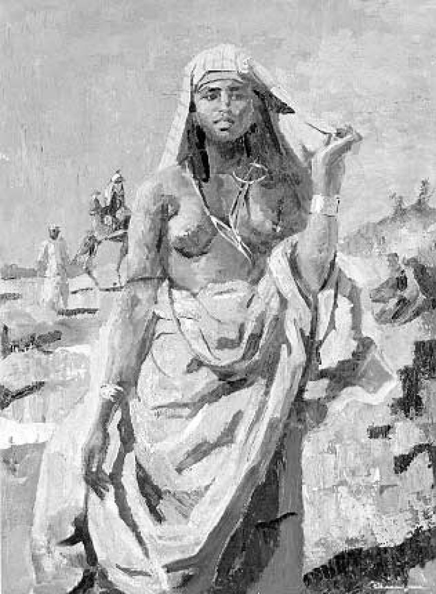 Donna negra d'Egitto