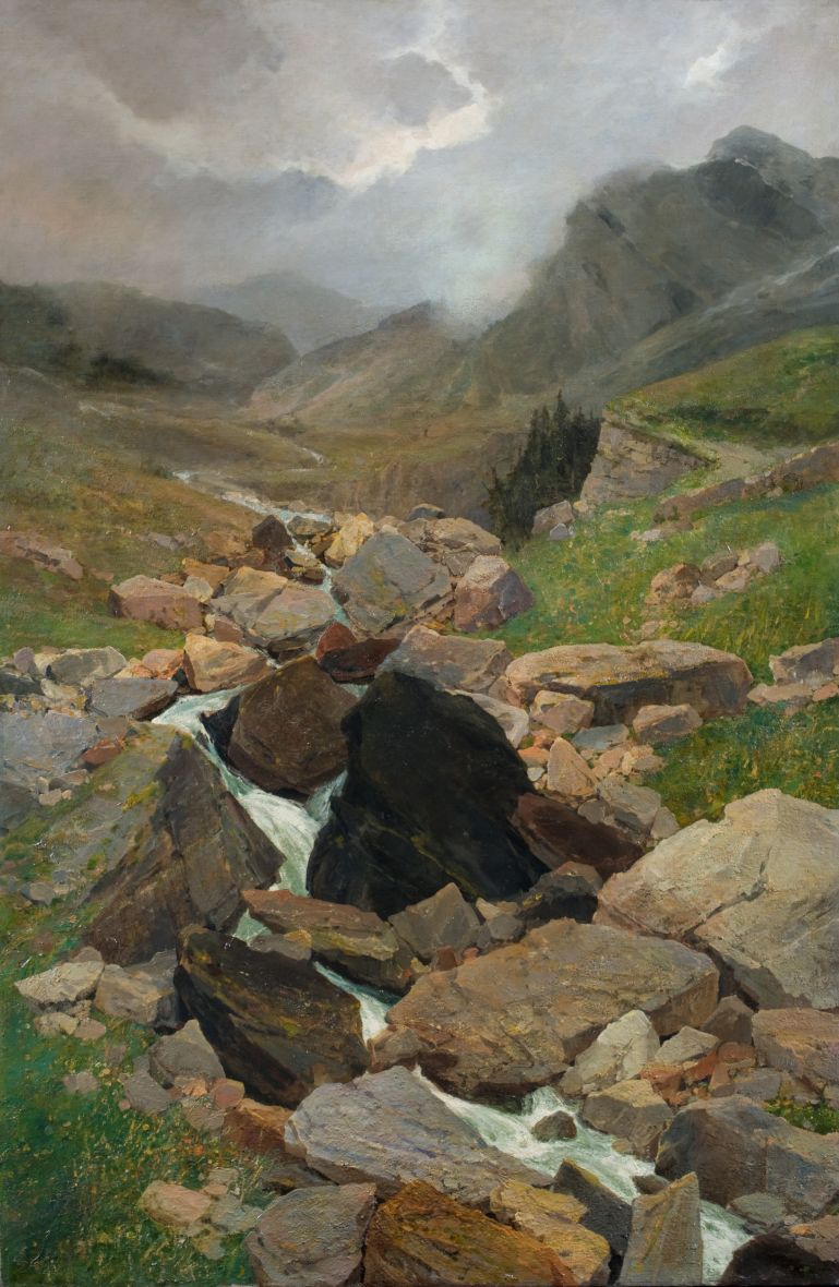 Il torrente in Valle Anzasca