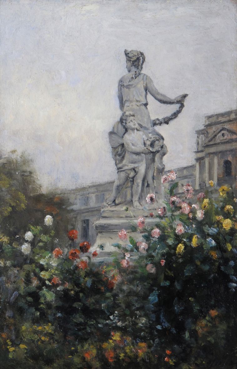 Le group de flore au Jardin des Tuileries